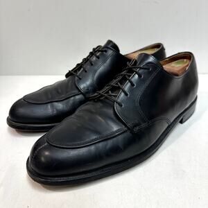 VERY GOOD Rancourt & Co. x Cole Haan Split Toe Derby Black Calf Made in USA 10.5